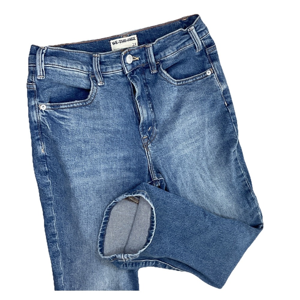 Free People We The Free Low Maintenance Crop Bootcut‎ Jeans Womens 27 Mid Rise